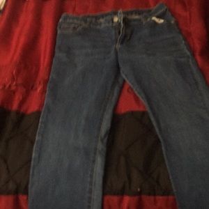 Dark wash jeans